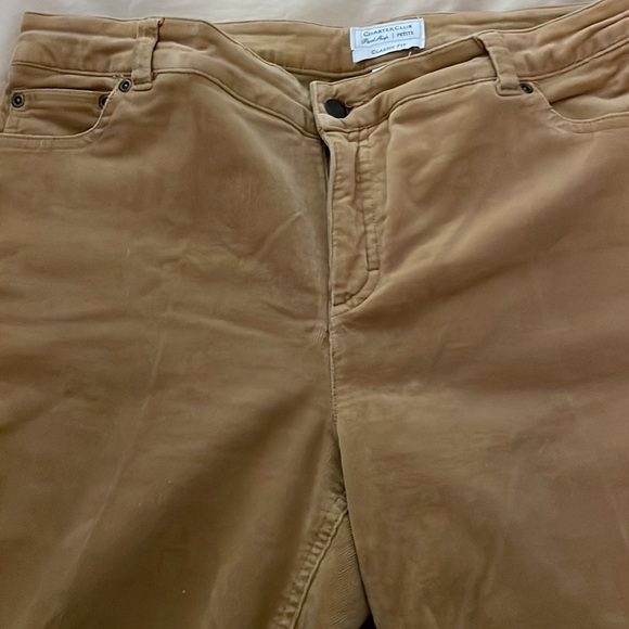 Golden tan corduroy jeans.  Great for fall! - Picture 2 of 4